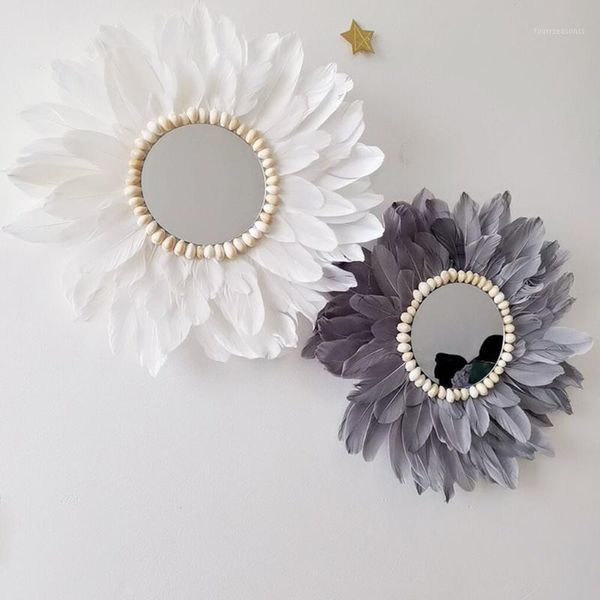 mirrors handmade macrame feather glass wall mirror hanging dressing makeup for bathroom living room bedroom home art decor qx2e1
mirrors handmade macrame feather glass wall mirror hanging dressing makeup for bathroom living room bedroom home art decor qx2e1