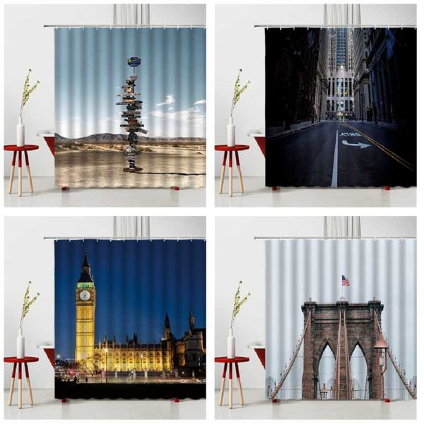 shower curtains landscape curtain set urban architecture living room fabric bathroom accessories
shower curtains landscape curtain set urban architecture living room fabric bathroom accessories