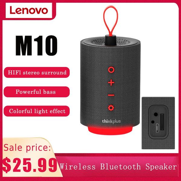 lenovo m10 wireless bluetooth speaker 5w hifi stereo super bass subwoofer tf card color glare effect portable speakers
lenovo m10 wireless bluetooth speaker 5w hifi stereo super bass subwoofer tf card color glare effect portable speakers