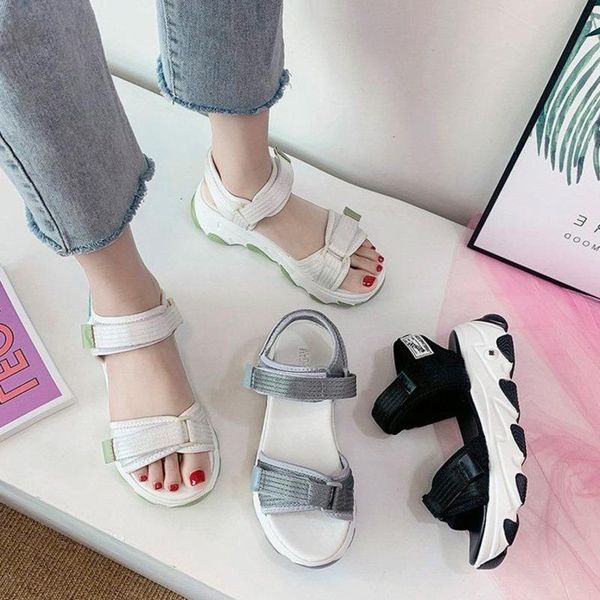 dress shoes women wedge platform open-toed sandals summer casual matching color flat non-slip fashion beach outdoor, Black
dress shoes women wedge platform open-toed sandals summer casual matching color flat non-slip fashion beach outdoor, Black