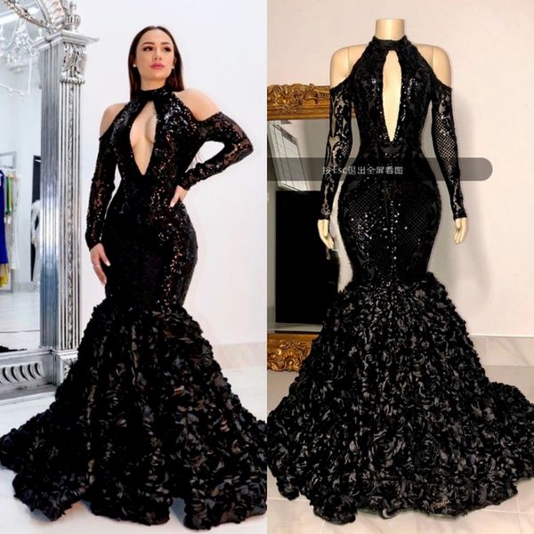 2022 black tiered skirts prom dresses african high neck 3d lace flowers sequined evening gowns plus size reflective dress261g
2022 black tiered skirts prom dresses african high neck 3d lace flowers sequined evening gowns plus size reflective dress261g