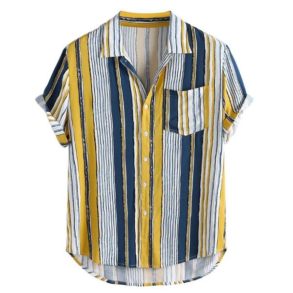 men's shirts colorful stripe summer short sleeve loose buttons casual shirt blouse mens holiday vacation clothing, White;black
men's shirts colorful stripe summer short sleeve loose buttons casual shirt blouse mens holiday vacation clothing, White;black
