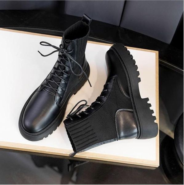 boots women autumn shoes woman fashion round pu ankle 2021 winter elastic black comfortable botas mujer
boots women autumn shoes woman fashion round pu ankle 2021 winter elastic black comfortable botas mujer