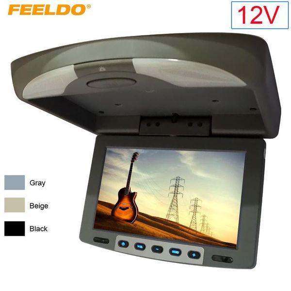 car video feeldo dc12v 9" flip down tft lcd monitor roof mounted 2-way input 3-color for choice #1282
car video feeldo dc12v 9" flip down tft lcd monitor roof mounted 2-way input 3-color for choice #1282