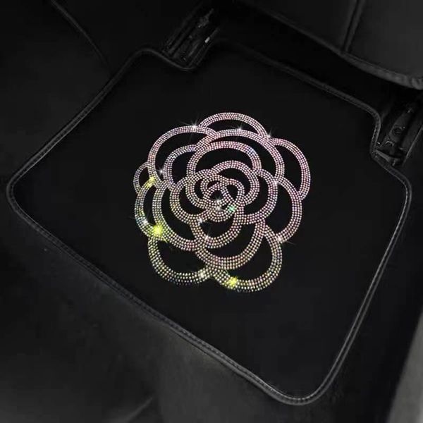 car velvet floor mat easy to clean, waterproof and diamond-encrusted lady's bicycle carpet interior decorations
car velvet floor mat easy to clean, waterproof and diamond-encrusted lady's bicycle carpet interior decorations