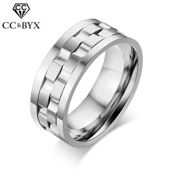 wedding rings 9mm stainless steel men for women lovers couple ring fashion jewelry rotatable luxury anel bridegroom bijoux 1278a, Slivery;golden
wedding rings 9mm stainless steel men for women lovers couple ring fashion jewelry rotatable luxury anel bridegroom bijoux 1278a, Slivery;golden