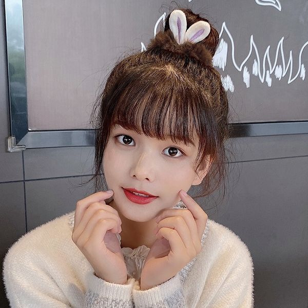ZSp rabbit ears plush circle color accessories children super cute tu er rope hair ropegirl ponytail ball hair circle, Slivery;white
ZSp rabbit ears plush circle color accessories children super cute tu er rope hair ropegirl ponytail ball hair circle, Slivery;white