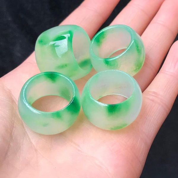 cluster rings natural green jade real stone ring jadeite for men women jewelry, Golden;silver
cluster rings natural green jade real stone ring jadeite for men women jewelry, Golden;silver