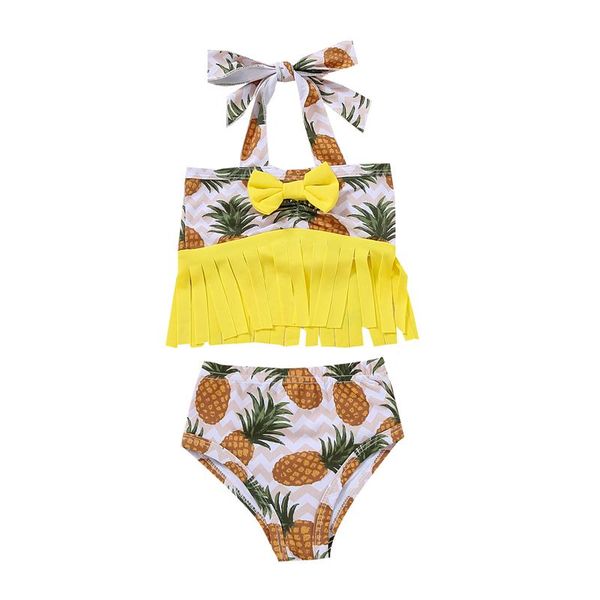 baby girl's swimsuit set print sleeveless fringed halter and shorts two-piece suit for swimming beach vacation bikini one-pieces, Black
baby girl's swimsuit set print sleeveless fringed halter and shorts two-piece suit for swimming beach vacation bikini one-pieces, Black