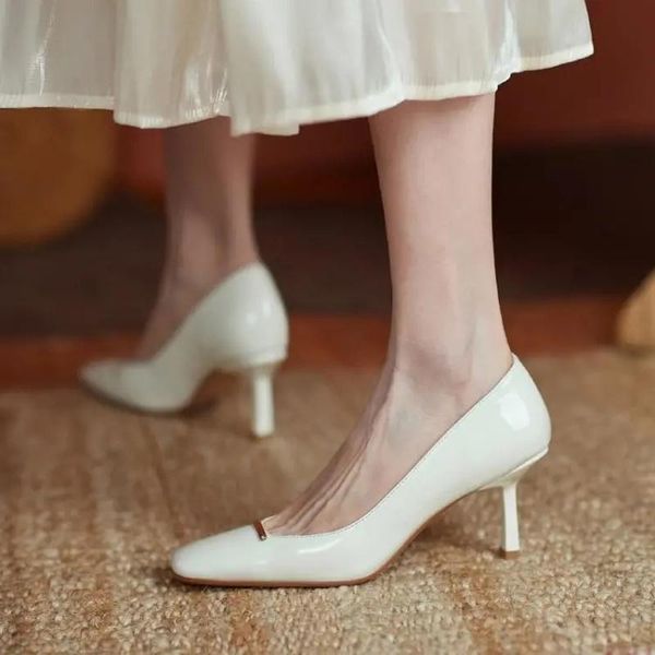 women pumps high heels shoes square toe brand woman wedding spring summer thin office lady dress, Black
women pumps high heels shoes square toe brand woman wedding spring summer thin office lady dress, Black