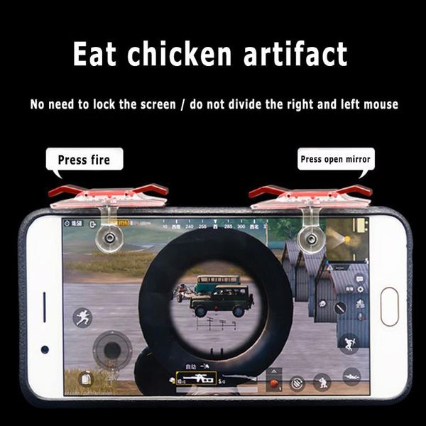 game controllers & joysticks mobile phone triggers controller l1r1 grip joystick fire buttons for pubg support drop
game controllers & joysticks mobile phone triggers controller l1r1 grip joystick fire buttons for pubg support drop