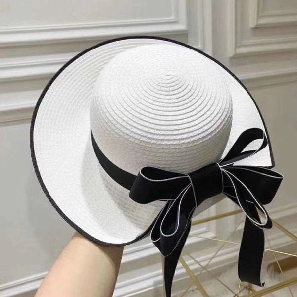 designer version silk bow ribbon straw hat temperament celebrity wind big brim sun hat holiday shade, Blue;gray
designer version silk bow ribbon straw hat temperament celebrity wind big brim sun hat holiday shade, Blue;gray