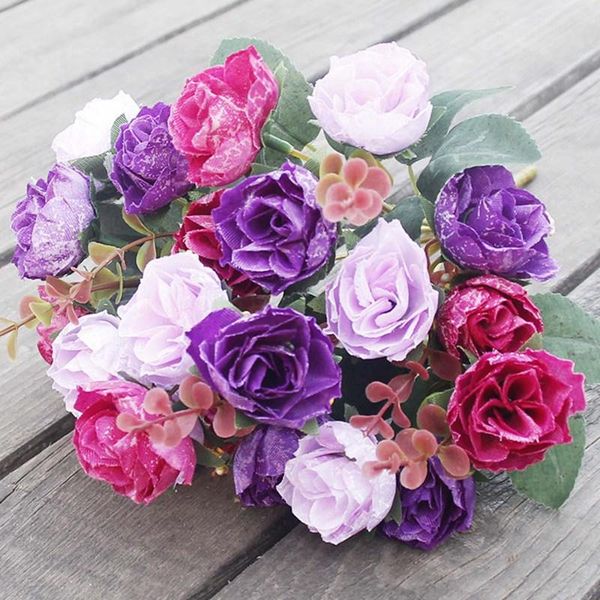 heads elegant beautiful european artificial rose simulation silk flowers bouquet home dec party wedding decal decorative & wreaths
heads elegant beautiful european artificial rose simulation silk flowers bouquet home dec party wedding decal decorative & wreaths