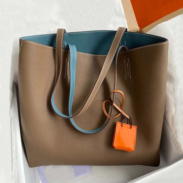 designer large capacity bag women 2021 all-match shopping handbag shoulder bags double-sided genuine leather tote female purse
designer large capacity bag women 2021 all-match shopping handbag shoulder bags double-sided genuine leather tote female purse