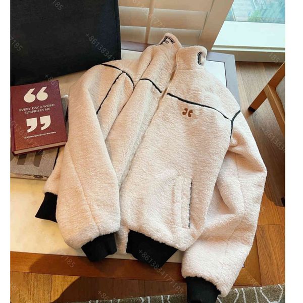 21ss winter women casual wool coat zipper hoodie jackets thick and cotton super warm logo brand female designer clothes wholesale a1, Black
21ss winter women casual wool coat zipper hoodie jackets thick and cotton super warm logo brand female designer clothes wholesale a1, Black
