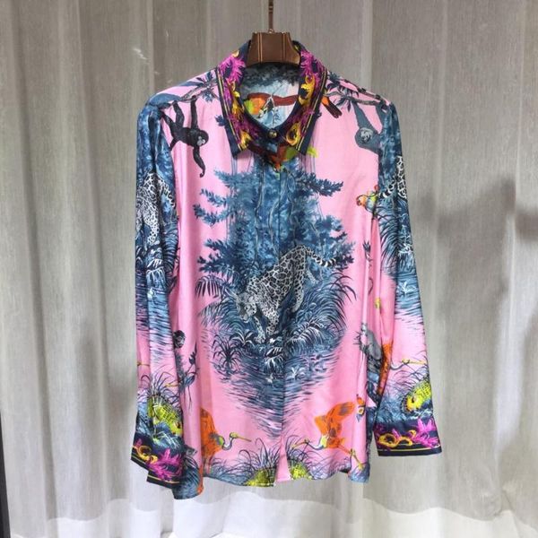 women's blouses & shirts ah12217 fashion 2021 runway luxury european design party style clothing, White
women's blouses & shirts ah12217 fashion 2021 runway luxury european design party style clothing, White