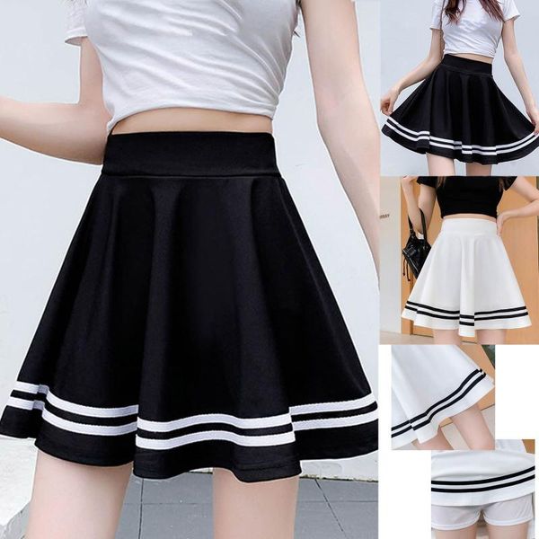 skirts fashion women solid uniform a-line skirt anti-burnout high waist short girls cute sweet plaid school mini, Black
skirts fashion women solid uniform a-line skirt anti-burnout high waist short girls cute sweet plaid school mini, Black