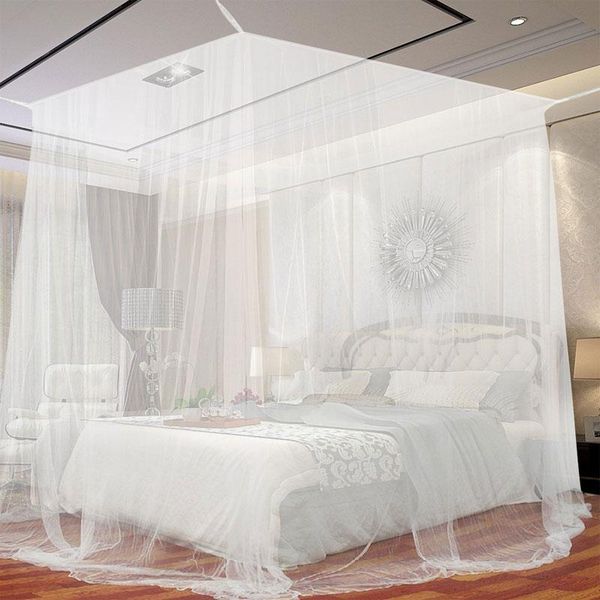 mosquito net for bed european four-door canopy curtains full netting bedding bedroom decoration hanging curtain
mosquito net for bed european four-door canopy curtains full netting bedding bedroom decoration hanging curtain