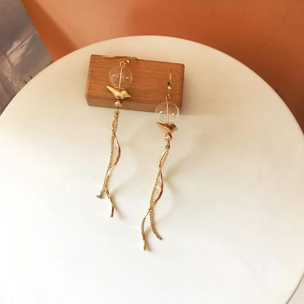 dangle & chandelier bilandi trendy jewelry metal chain earrings golden plating selling ball drop for girl fine accessories, Silver
dangle & chandelier bilandi trendy jewelry metal chain earrings golden plating selling ball drop for girl fine accessories, Silver