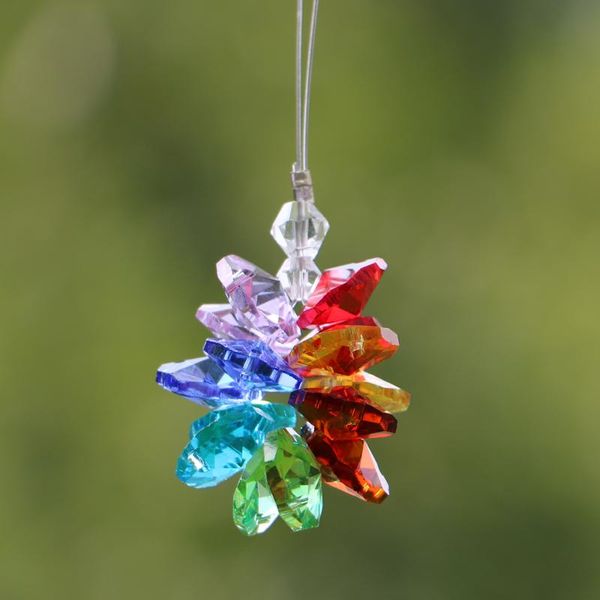 glass crystal sparkling starburst suncatcher necklace prism pendant hanging car charm ornament decorative objects & figurines
glass crystal sparkling starburst suncatcher necklace prism pendant hanging car charm ornament decorative objects & figurines