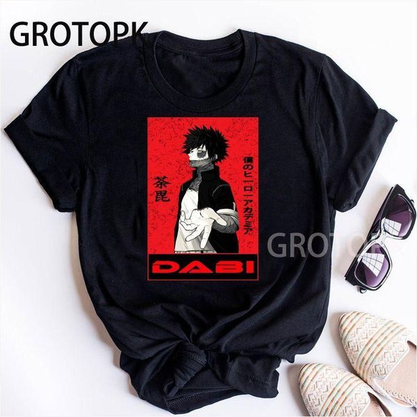 women's t-shirt my hero academia dabi t shirt women cartoon graphic tees japanese anime tshirt harajuku kawaii streetwear punk t-shirts, White
women's t-shirt my hero academia dabi t shirt women cartoon graphic tees japanese anime tshirt harajuku kawaii streetwear punk t-shirts, White