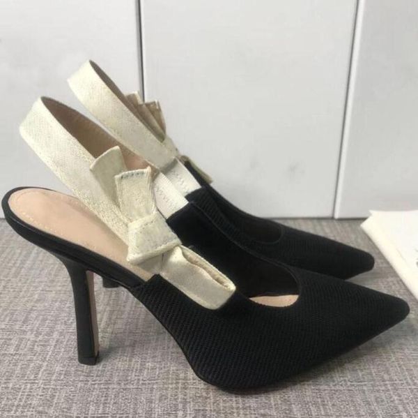 dress shoes women butterfly knot high heel sandals pointed toe letter embroidery up 42, Black
dress shoes women butterfly knot high heel sandals pointed toe letter embroidery up 42, Black