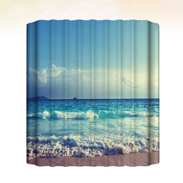 sea wave beach bathroom curtain waterproof shower printing bath anti-mildew for home dor curtains
sea wave beach bathroom curtain waterproof shower printing bath anti-mildew for home dor curtains