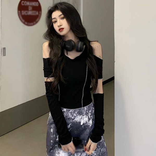 women's t-shirt 2021 summer women korean style short sleeve off shoulder female solid color round neck pullover, White
women's t-shirt 2021 summer women korean style short sleeve off shoulder female solid color round neck pullover, White