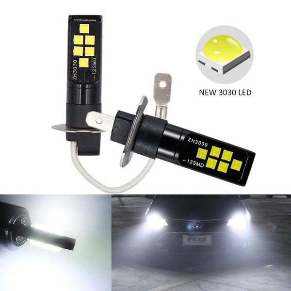car headlights 2pcs h1 h3 led bulbs 3030smd 6000k white fog light high bright driving lamp auto
car headlights 2pcs h1 h3 led bulbs 3030smd 6000k white fog light high bright driving lamp auto