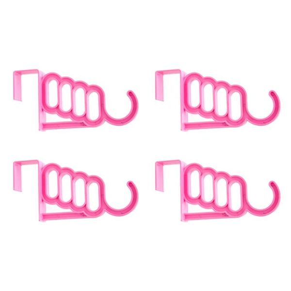 hooks & rails 4pcs multi-function foldable clothes hanger drying rack 5 hole suit bathroom door plastic organizer home storage accessories
hooks & rails 4pcs multi-function foldable clothes hanger drying rack 5 hole suit bathroom door plastic organizer home storage accessories
