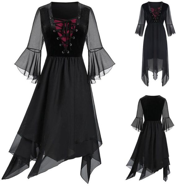 party dresses women evening black 2021 plus size sheer mesh layered lace up handkerchief gothic dress drop #g7 casual, Black;gray
party dresses women evening black 2021 plus size sheer mesh layered lace up handkerchief gothic dress drop #g7 casual, Black;gray