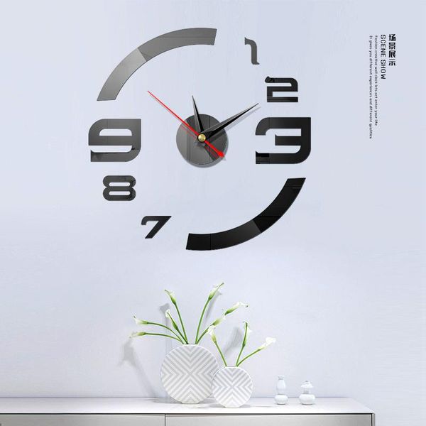 creative european style wall clock home diy3d three-dimensional decorative acrylic digital mirror sticker clocks
creative european style wall clock home diy3d three-dimensional decorative acrylic digital mirror sticker clocks