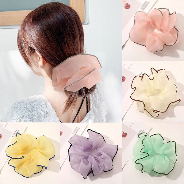 sweet oversized scrunchies hair rope transparent tulle contrast color hair ties ring women korea rubber band hair accessories, Slivery;white
sweet oversized scrunchies hair rope transparent tulle contrast color hair ties ring women korea rubber band hair accessories, Slivery;white
