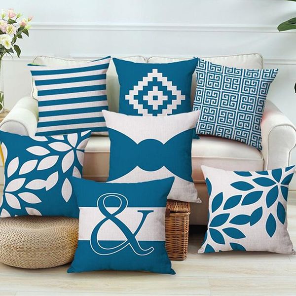 nordic decoration home pillow cover geometric decorative pillows bluethrow linen cushion decor for sofa 45x45 cushion/decorative 
nordic decoration home pillow cover geometric decorative pillows bluethrow linen cushion decor for sofa 45x45 cushion/decorative