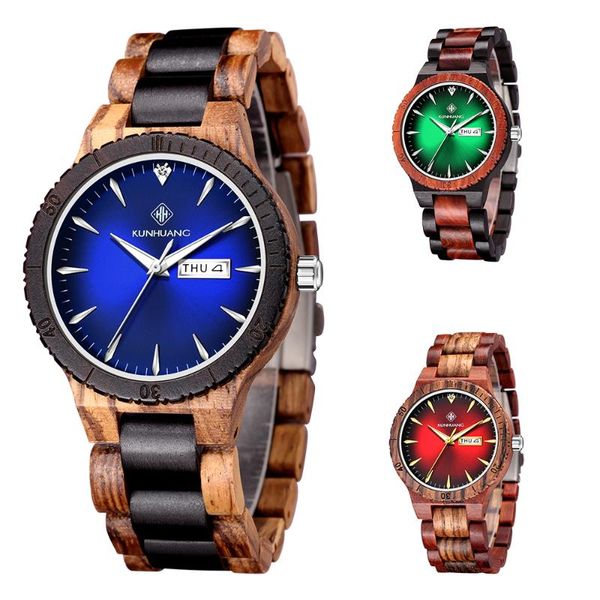 wristwatches kunhuang for men wooden watches quartz watch sport wristwatch wood bamboo relogio, Slivery;brown
wristwatches kunhuang for men wooden watches quartz watch sport wristwatch wood bamboo relogio, Slivery;brown