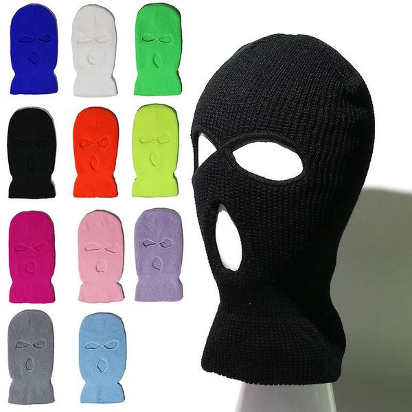 party hats full face cover mask three hole balaclava knit hat army tactical cs ski cycling beanie birthday decoration masks 
party hats full face cover mask three hole balaclava knit hat army tactical cs ski cycling beanie birthday decoration masks