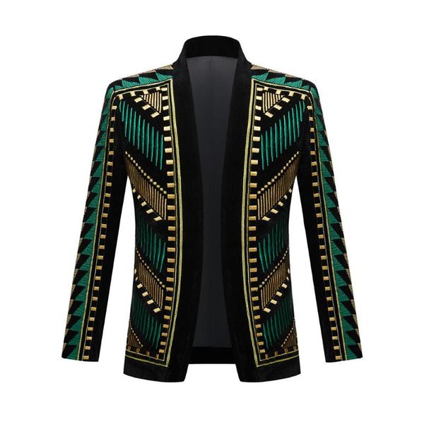men's suits & blazers men fashion embroidery blazer jacket slim fit striped suit jackets coat male party prom wedding costumes ethnic s, White;black
men's suits & blazers men fashion embroidery blazer jacket slim fit striped suit jackets coat male party prom wedding costumes ethnic s, White;black