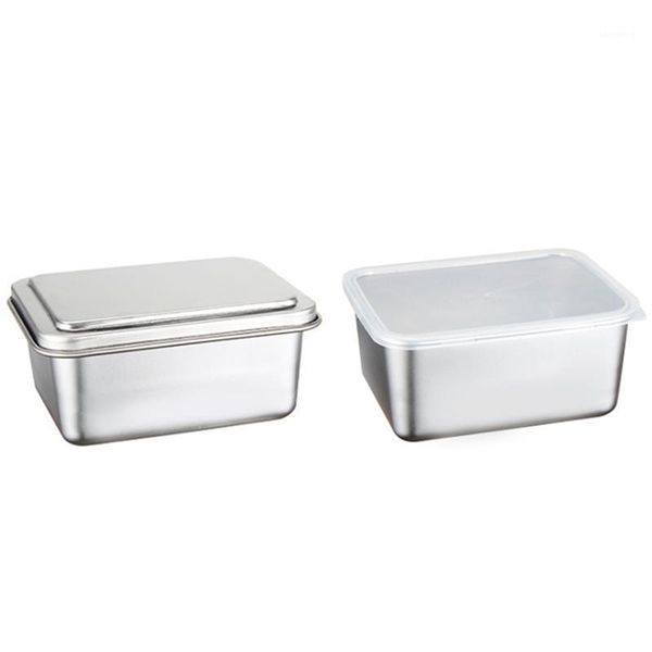 stainless steel fresh-keeping box storage with lid cooking ingredient packaging bottles & jars
stainless steel fresh-keeping box storage with lid cooking ingredient packaging bottles & jars
