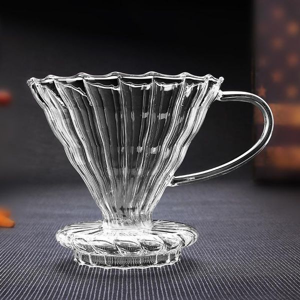 coffee filters v60 glass dripper heat-resistant drip filter cups pour over maker with stand barista tools
coffee filters v60 glass dripper heat-resistant drip filter cups pour over maker with stand barista tools