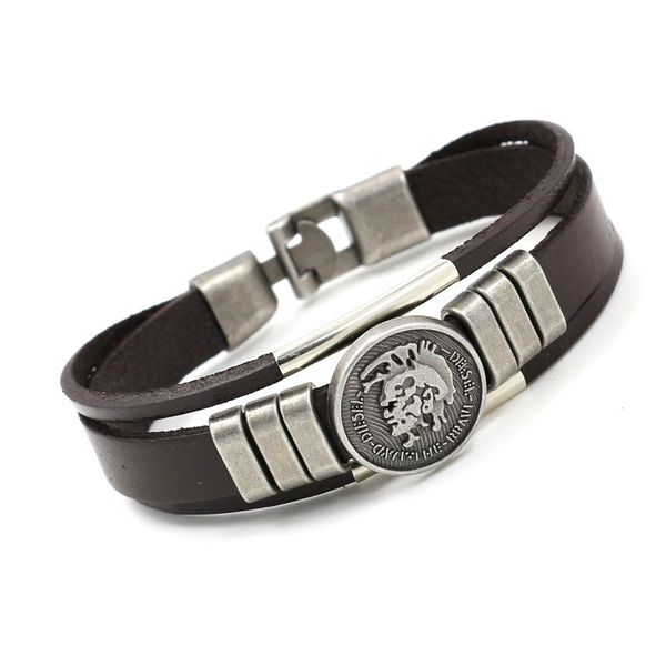 wristbands popular leather bracelet portrait rivet men's punk wristbands beads leather bangles, Golden;silver
wristbands popular leather bracelet portrait rivet men's punk wristbands beads leather bangles, Golden;silver