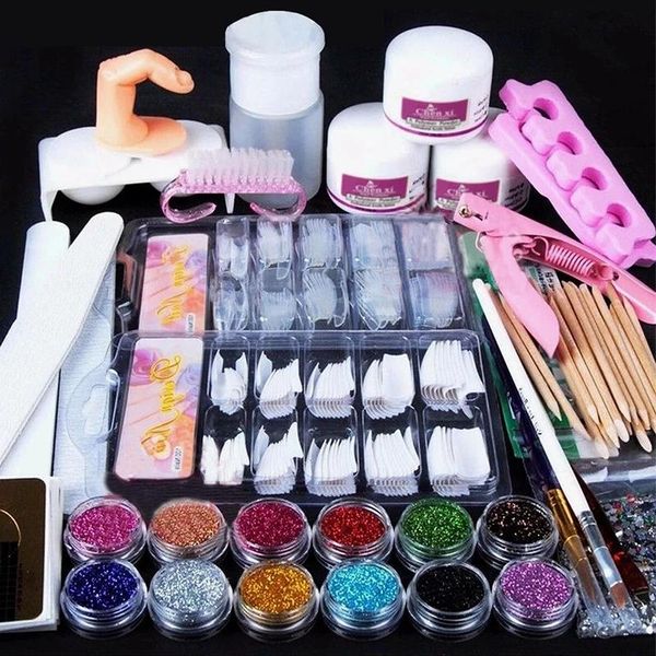 nail art kits full manicure set pro acrylic kit with drill machine liquid glue glitter powder tips tool
nail art kits full manicure set pro acrylic kit with drill machine liquid glue glitter powder tips tool