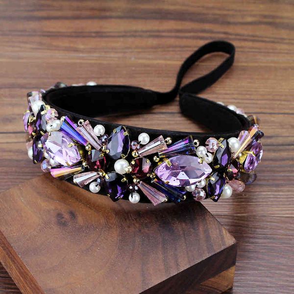 handmade purple crystals and pearls baroque headbands luxury rhinestone hairbands for women tiara wedding hair jewelry, Slivery;golden
handmade purple crystals and pearls baroque headbands luxury rhinestone hairbands for women tiara wedding hair jewelry, Slivery;golden