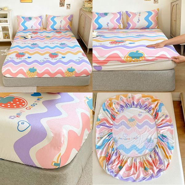 sheets & sets 1pc fitted sheet single couple double bed with elastic bands bottom cover cotton linens queen king size 120/150/180cm rpue
sheets & sets 1pc fitted sheet single couple double bed with elastic bands bottom cover cotton linens queen king size 120/150/180cm rpue