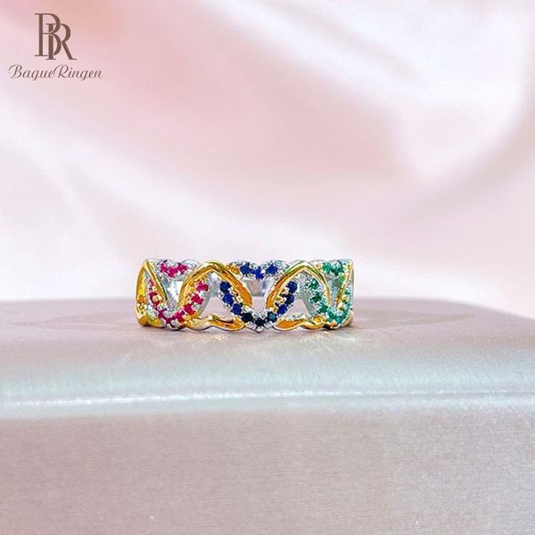 cluster rings bague ringen 100% 925 sterling silver for women wedding with heart shape zircon gemstones engagement fine jewelry wholesale, Golden;silver
cluster rings bague ringen 100% 925 sterling silver for women wedding with heart shape zircon gemstones engagement fine jewelry wholesale, Golden;silver