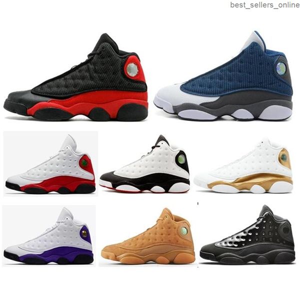13 13s lakers rivals bred chicago flint cap and gown he got game basketball shoes men sports sneakers new with box, Black
13 13s lakers rivals bred chicago flint cap and gown he got game basketball shoes men sports sneakers new with box, Black
