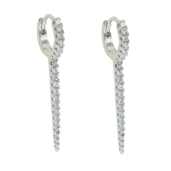 cubic zircon long geometric spike gold and silver color hoop earrings women 2021 winter xmas jewelry, Golden
cubic zircon long geometric spike gold and silver color hoop earrings women 2021 winter xmas jewelry, Golden