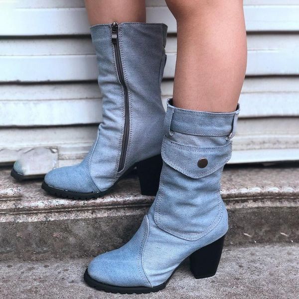 boots monerffi 2021 fashion autumn winter women denim round toe cowboy style high heels shoes knee, Black
boots monerffi 2021 fashion autumn winter women denim round toe cowboy style high heels shoes knee, Black