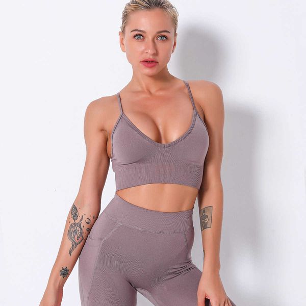 fast drying yoga vt strap multicolor beauty back outdoor profsional sports running seamls fitns bra, Gray
fast drying yoga vt strap multicolor beauty back outdoor profsional sports running seamls fitns bra, Gray