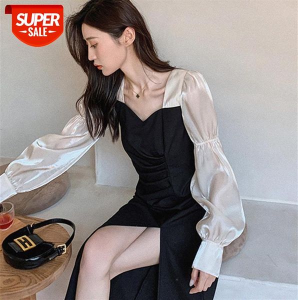 french dress, popular day clothes, women's clothing, imperial sister style skirt, irregular western #242u, Black;gray 
french dress, popular day clothes, women's clothing, imperial sister style skirt, irregular western #242u, Black;gray