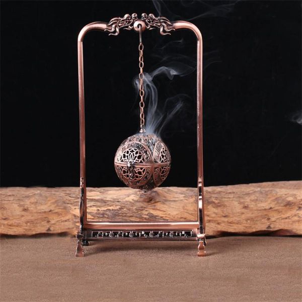 fragrance lamps copper hollow coil incense burner antique creative portable holder tibetan censer zen home decoration craft
fragrance lamps copper hollow coil incense burner antique creative portable holder tibetan censer zen home decoration craft